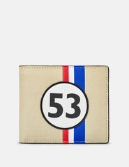 Retro Racing Leather Wallet