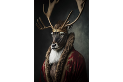 AWESOME LION / STAG / BLACK LAB / MAN CAVE GLASS ARTWORK Art