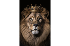 LION KING / MOTORCYCLE/ MOTORBIKE MONKEY! UP YOURS / Glass Artwork / Art