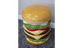 BURGER & FRIES!! Side table! Awesome Art pieces Furniture