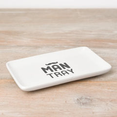 Man Tray for Stuff CERAMIC MAN TRAY RANDOM CRAP TRAY