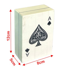 CARD GAMES | WHITE PEARL BOX DECK OF CARDS | PERFECT GIFT