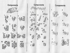 3 PUZZLE GIFT SET IN WOODEN BOX