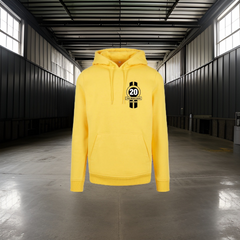 OUR FAMOUS YELLOW 20 TMC HOODIE / THE MAN CAVE HOODIE