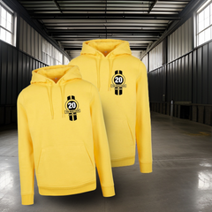 OUR FAMOUS YELLOW 20 TMC HOODIE / THE MAN CAVE HOODIE