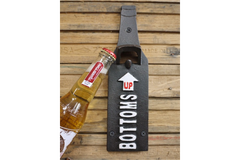 CAST IRON FUN BAR BOTTLE OPENERS / WOODEN / VARIOUS