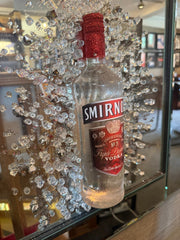 ART CAVE - BOTTLE ART PICTURE 3D / Jack Daniels / Grey Goose 40x40 - The Man Cave Broadway