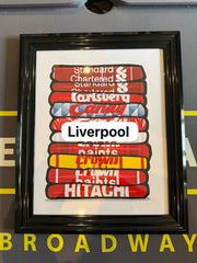 ART CAVE - FOLDED FOOTBALL PICTURE 50x40 - The Man Cave Broadway