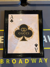 ART CAVE - PLAYING CARD PICTURE 50x40 Ace Clubs / Ace Hearts - The Man Cave Broadway