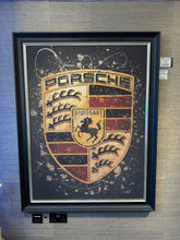 ART CAVE - Porsche Crest Ex-Large 120x90 - The Man Cave Broadway