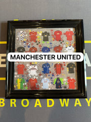 ART CAVE - RETRO FOOTBALL SHIRT PICTURE 40x40 - The Man Cave Broadway