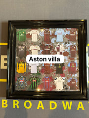 ART CAVE - RETRO FOOTBALL SHIRT PICTURE 40x40 - The Man Cave Broadway