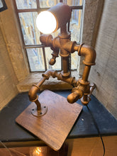 Metal Work Pipe Upcycle Lamp