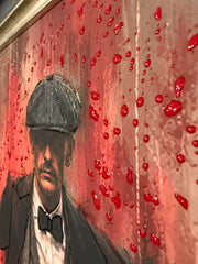 Beautifully Embellished Peaky Blinders Art - The Man Cave Broadway