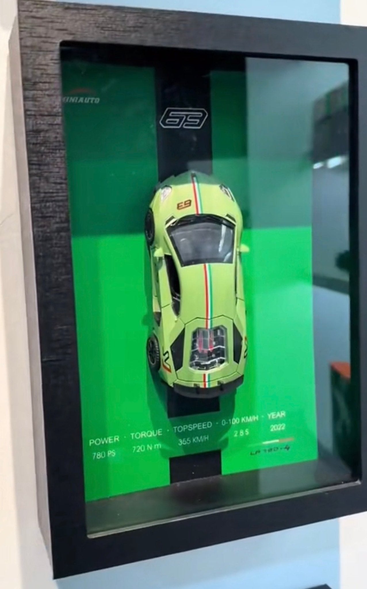 BOXED / FRAMED SUPERCAR ART - The Man Cave Broadway