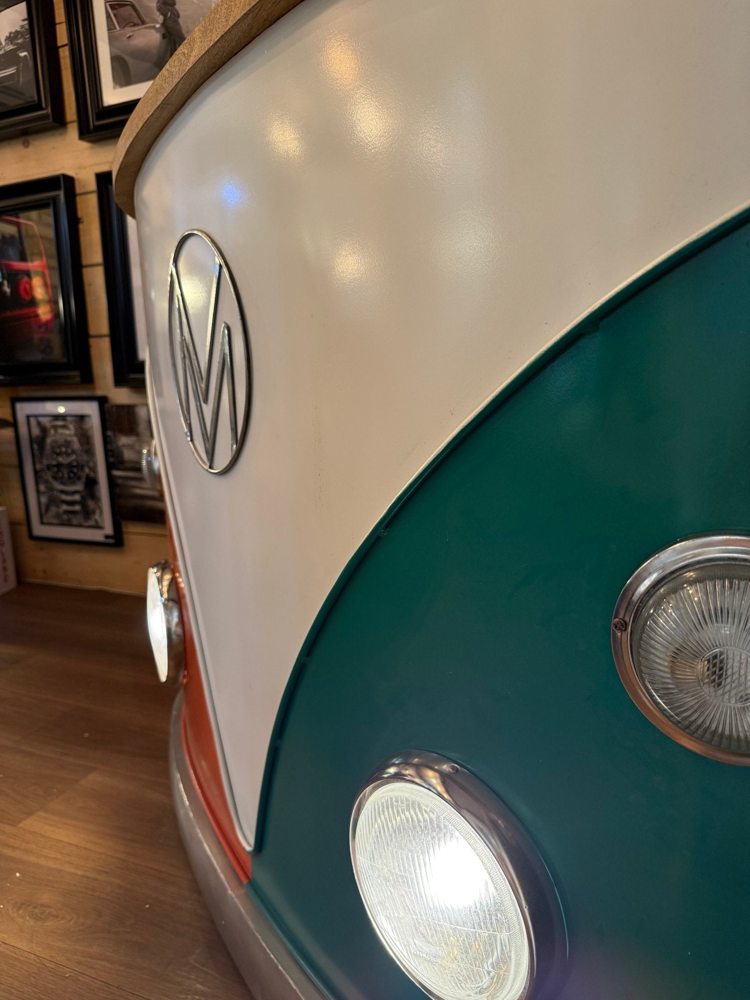 Camper Van Style Bar with Working Lights - The Man Cave Broadway