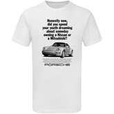 CAR ADVERT RETRO / OLD ADVERT T-SHIRTS / SPORTS CAR TEESHIRT - The Man Cave Broadway