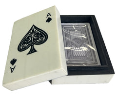 CARD GAMES | WHITE PEARL BOX DECK OF CARDS | PERFECT GIFT - The Man Cave Broadway