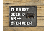 CAST IRON FUN BAR BOTTLE OPENERS / WOODEN / VARIOUS - The Man Cave Broadway