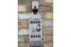 CAST IRON FUN BAR BOTTLE OPENERS / WOODEN / VARIOUS - The Man Cave Broadway