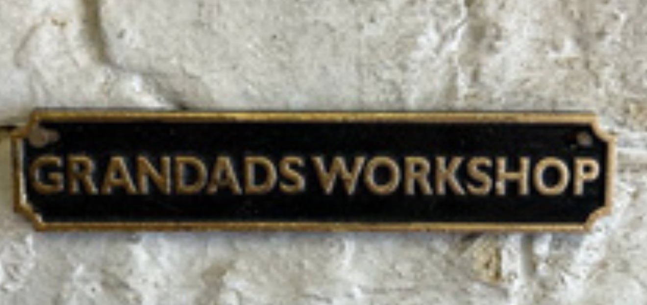 CAST IRON SIGNS - Funny Bar / Quotes - The Man Cave Broadway