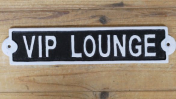 CAST IRON SIGNS - Funny Bar / Quotes - The Man Cave Broadway