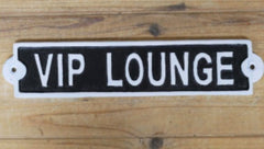 CAST IRON SIGNS - Funny Bar / Quotes - The Man Cave Broadway