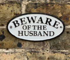 CAST IRON SIGNS - Funny Bar / Quotes - The Man Cave Broadway