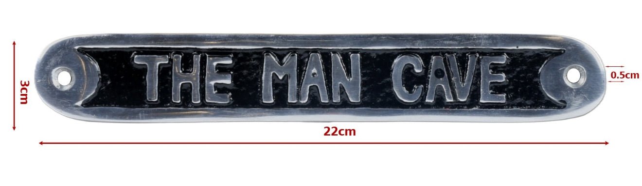 CAST IRON SIGNS - Funny Bar / Quotes - The Man Cave Broadway
