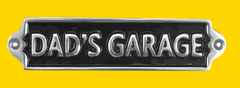 CAST IRON SIGNS - Funny Bar / Quotes - The Man Cave Broadway