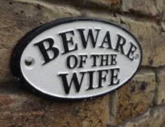 CAST IRON SIGNS - Funny Bar / Quotes - The Man Cave Broadway