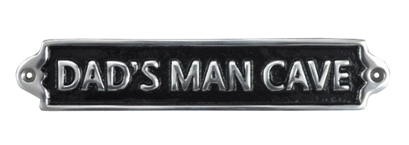 CAST IRON SIGNS - Funny Bar / Quotes - The Man Cave Broadway