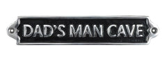 CAST IRON SIGNS - Funny Bar / Quotes - The Man Cave Broadway