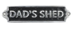 CAST IRON SIGNS - Funny Bar / Quotes - The Man Cave Broadway