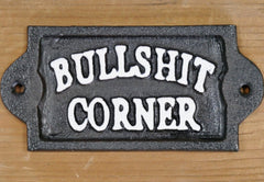 CAST IRON SIGNS - Funny Bar / Quotes - The Man Cave Broadway