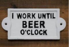 CAST IRON SIGNS - Funny Bar / Quotes - The Man Cave Broadway