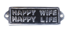 CAST IRON SIGNS - Funny Bar / Quotes - The Man Cave Broadway