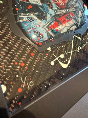 Lando Norris / Lewis Hamilton - Carbon Art Work Helmets