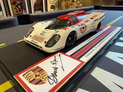 David Piper Signed Porsche 917K ‘Lucky Strike’ 1:18 Scale Display Piece - The Man Cave Broadway