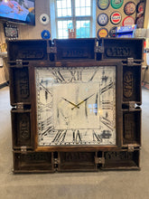 UPCYCLED GENUINE BRICK MOULD ART CLOCK