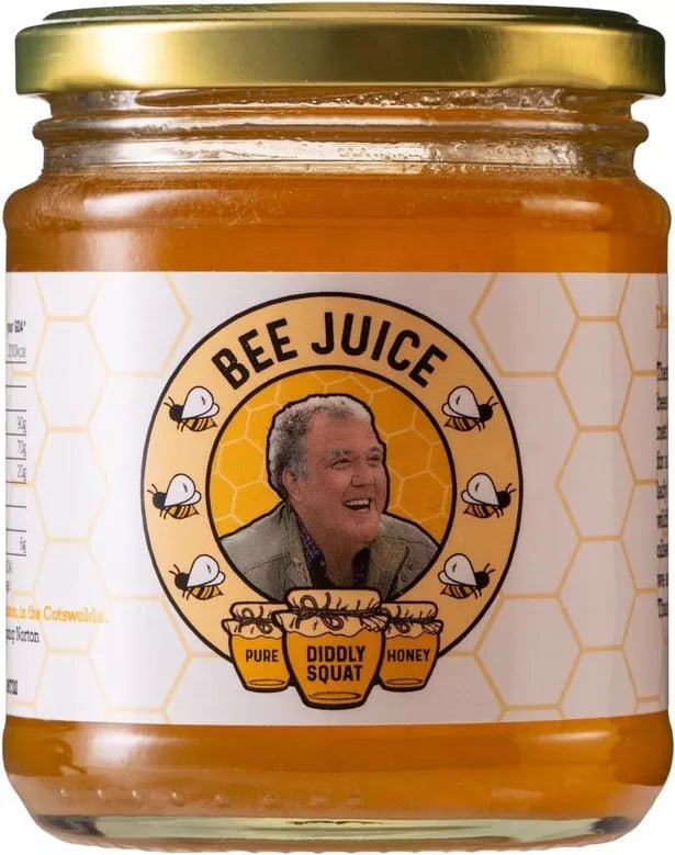 DIDDLY SQUAT JEREMY Clarkson's Farm BEE JUICE HONEY - The Man Cave Broadway