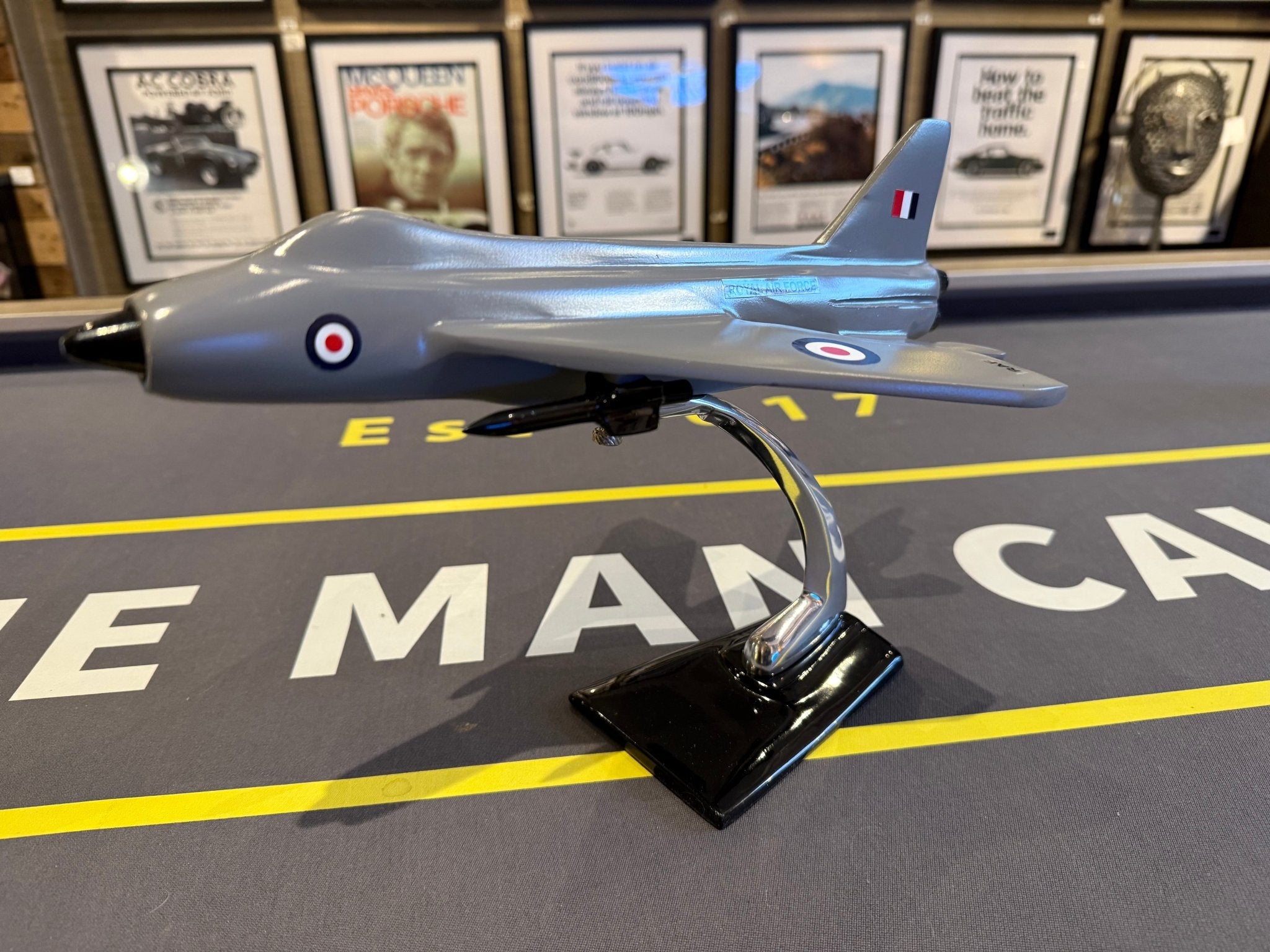 English Electric Lightning Aviation Aircraft Desk Model - The Man Cave Broadway