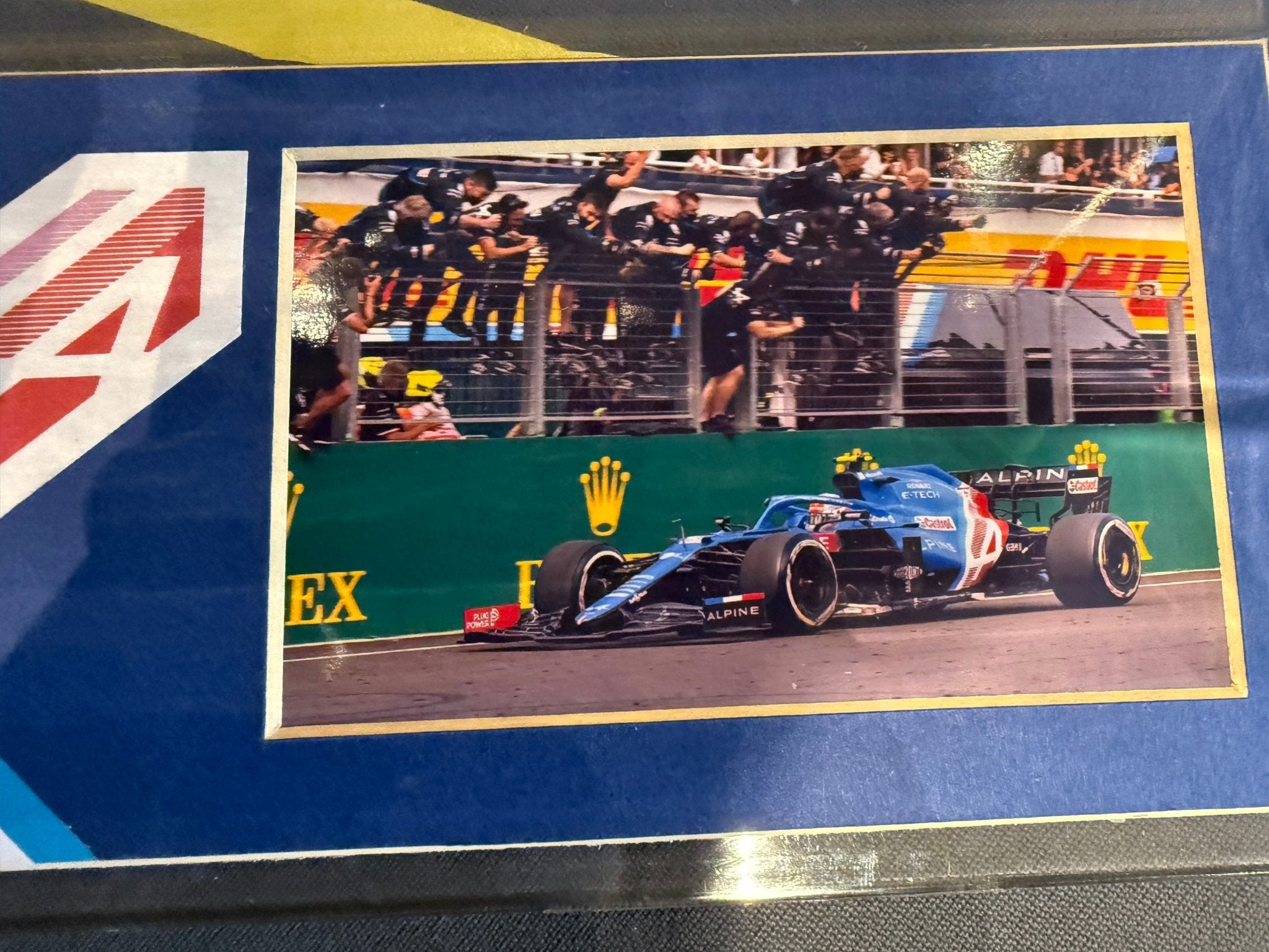 Esteban Ocon Signed 1:18 F1 Display Piece - The Man Cave Broadway