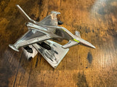 Eurofighter Typhoon Polished Aircraft / airplane Desk Model - 15cm - The Man Cave Broadway