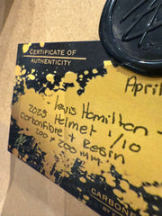 Lando Norris / Lewis Hamilton - Carbon Art Work Helmets