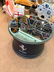Ferrari 488 Challenge Race Wheel Table / Furniture - The Man Cave Broadway