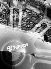 Ferrari 488 Challenge Race Wheel Table / Furniture - The Man Cave Broadway