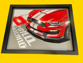 FORD MUSTANG HAND CUT VINYL ARTWORK PICTURE / ART / PICTURE - The Man Cave Broadway