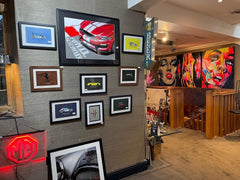 FORD MUSTANG HAND CUT VINYL ARTWORK PICTURE / ART / PICTURE - The Man Cave Broadway