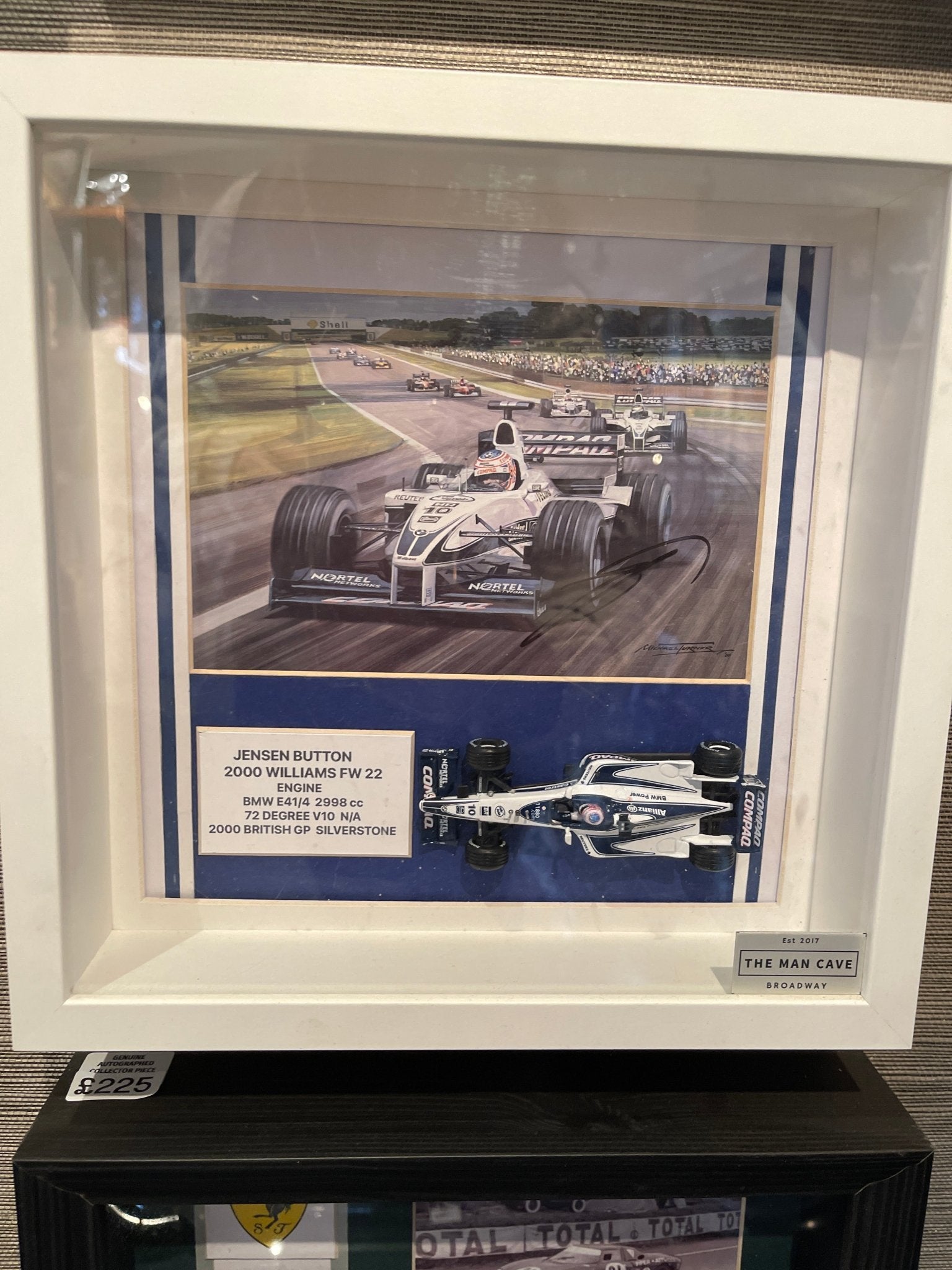 Formula 1 Autographed Rare Car Framed Collection - The Man Cave Broadway